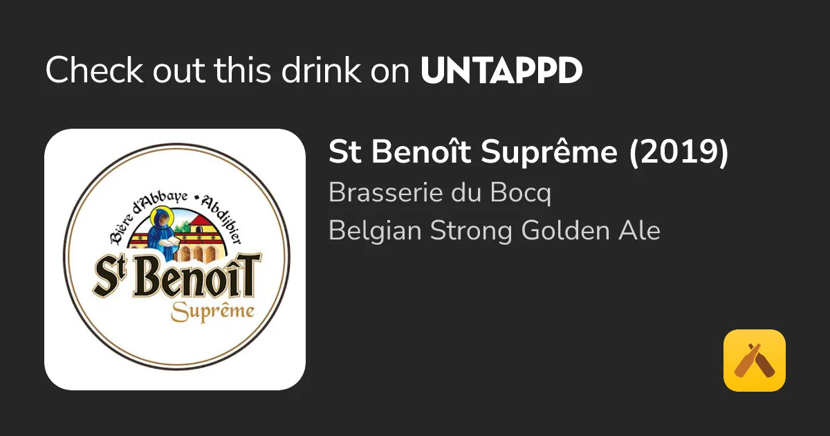 Фото St Benoît Suprême (2019)