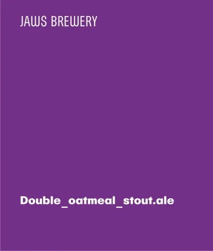 Фото Double_oatmeal_stout.ale