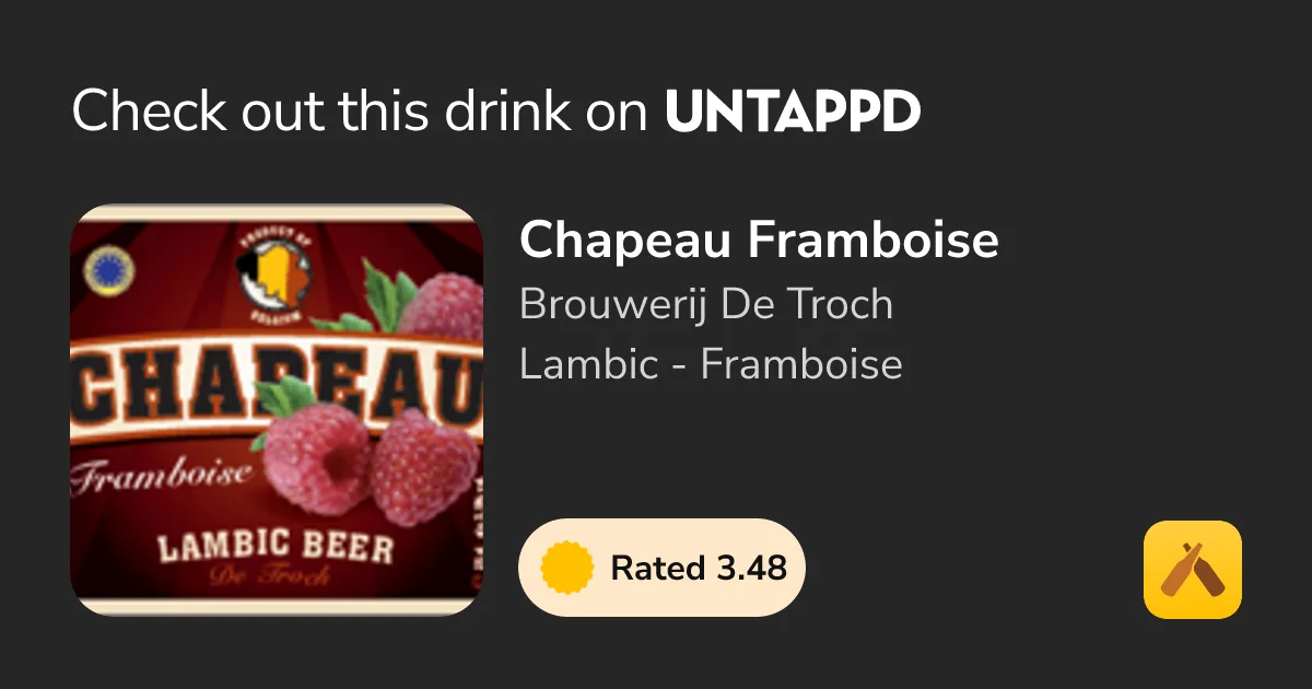 Фото Chapeau Framboise