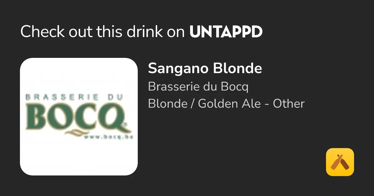 Фото Sangano Blonde