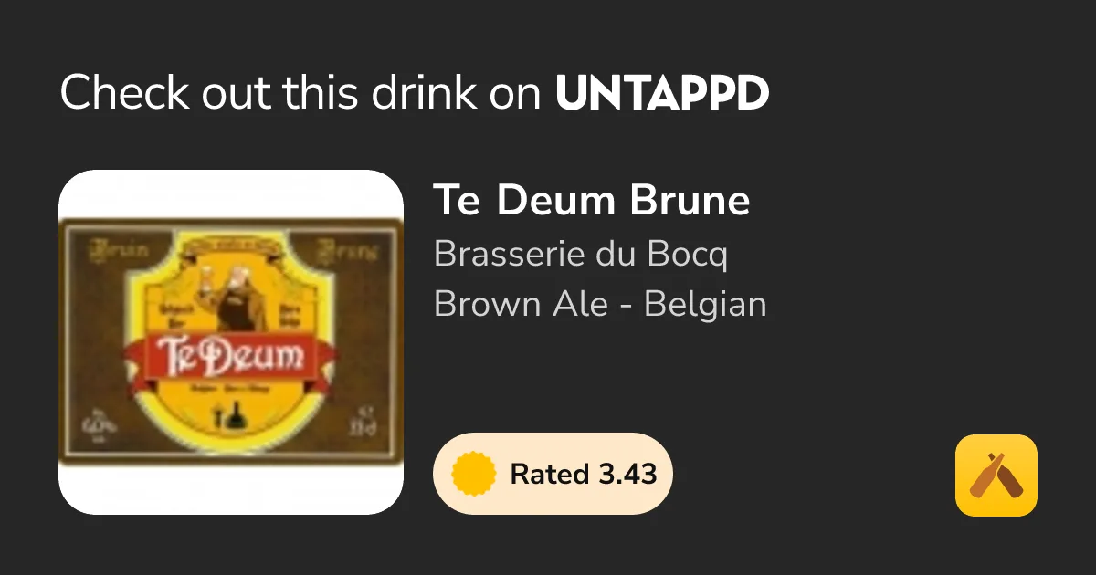 Фото Te Deum Brune