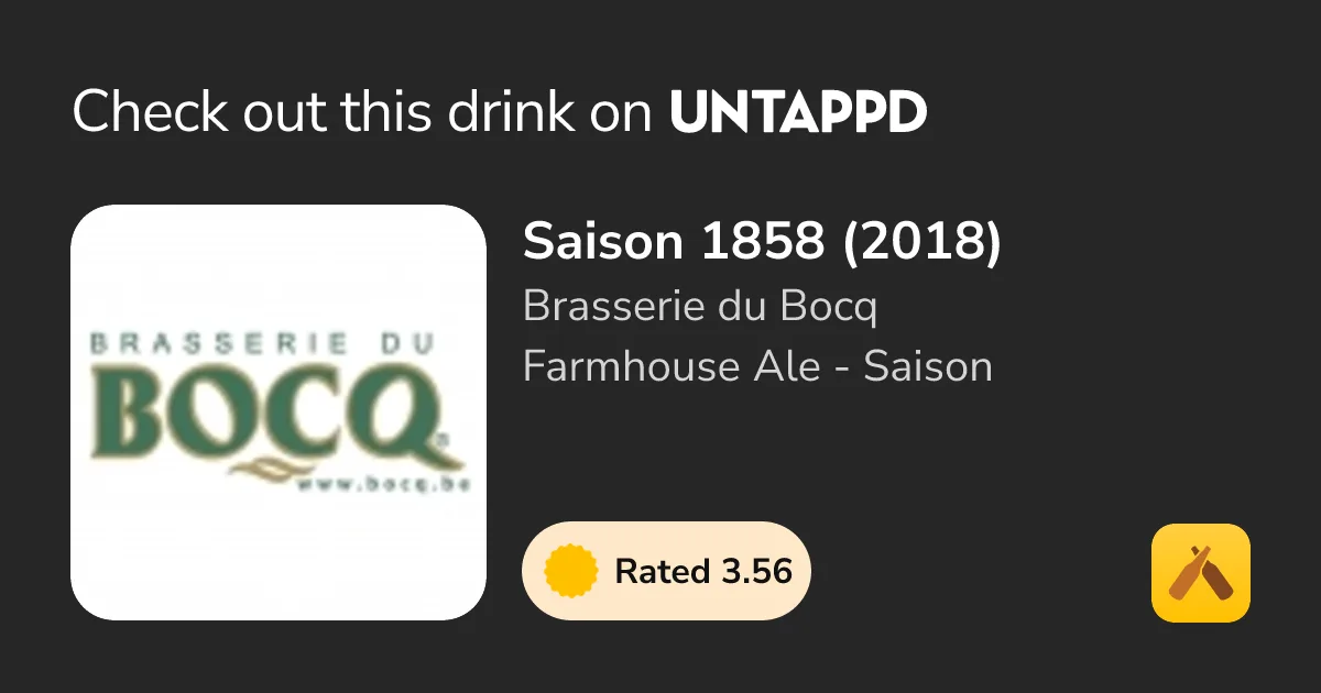 Фото Saison 1858 (2018)