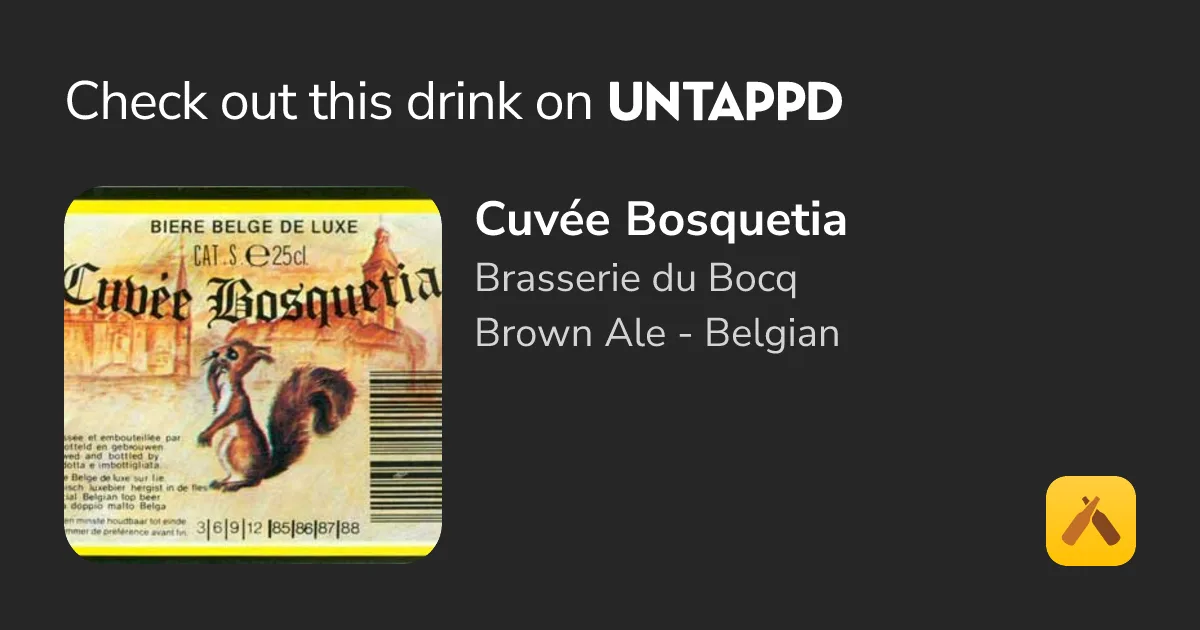 Фото Cuvée Bosquetia