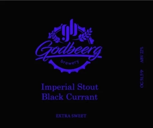 Фото Imperial Stout black currant extra sweet