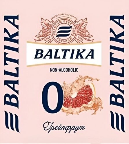 Фото Baltika #0 Non-Alcoholic Grapefruit / Балтика #0 Безалкогольное Грейпфрут
