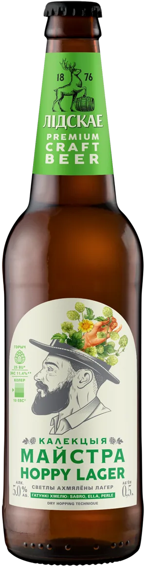 Фото Калекцыя майстра Hoppy Lager