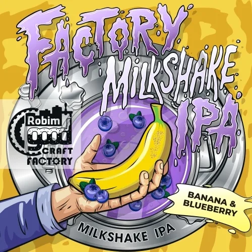 Фото ﻿FACTORY: BANANA&BLUEBERRY MILK