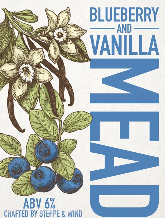 Фото Blueberry & Vanilla Mead 6%