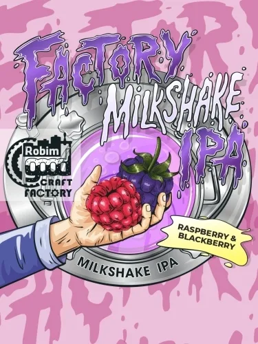 Фото FACTORY MILKSHAKE: RASBERRY&BLACKBERRY