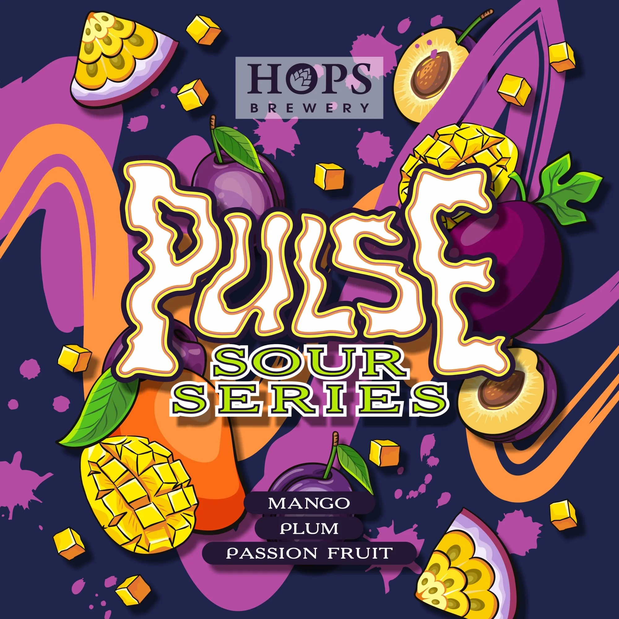 Фото Pulse. Mango Plum Passion Fruit