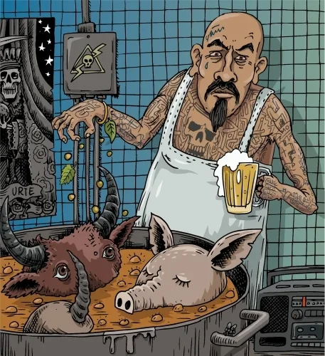 Фото Обед мясника Джо